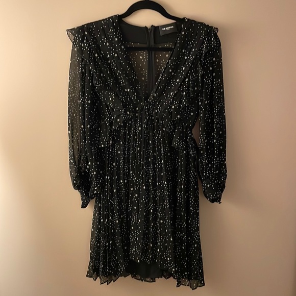 Kooples Shooting Star Print Dress Size 1 (small) - Picture 1 of 10